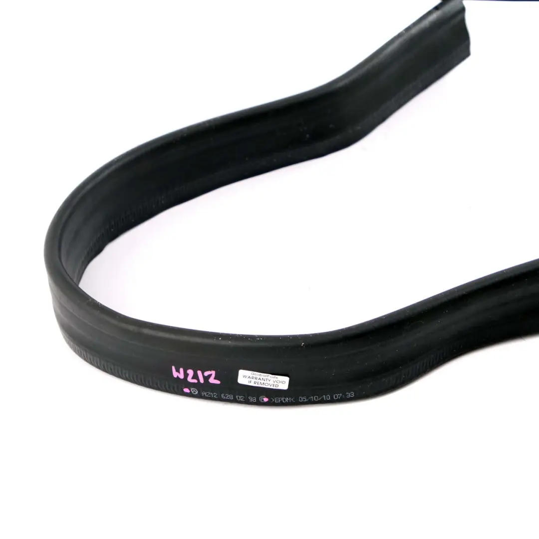 Gasket Seal Mercedes W212 Hood Bonnet Rubber Sealing to Engine with Part number A2126280298 Engine Gasket Seal Mercedes W212 Hood Bonnet Rubber Sealing - SKU A2126280298 - Part number A2126280298