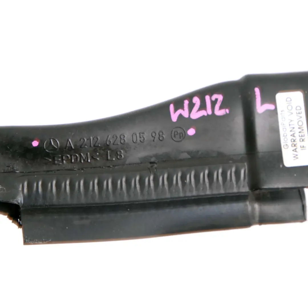 Guma Uszczelka Komory Silnika Lewy Przód do Mercedes W212 o numerze A2126280598 Mercedes W212 Guma Uszczelka Komory Silnika Lewy Przód - SKU A2126280598 - Numer Części A2126280598