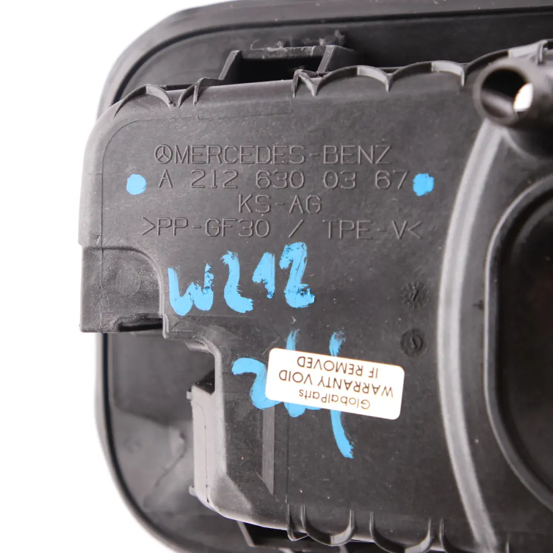 Filler Pot Flap Cover Carrier Cap Trim to Mercedes W212 Fuel with Part number A2126303800 Mercedes W212 Fuel Filler Pot Flap Cover Carrier Cap Trim - SKU A2126303800 - Part number A2126303800