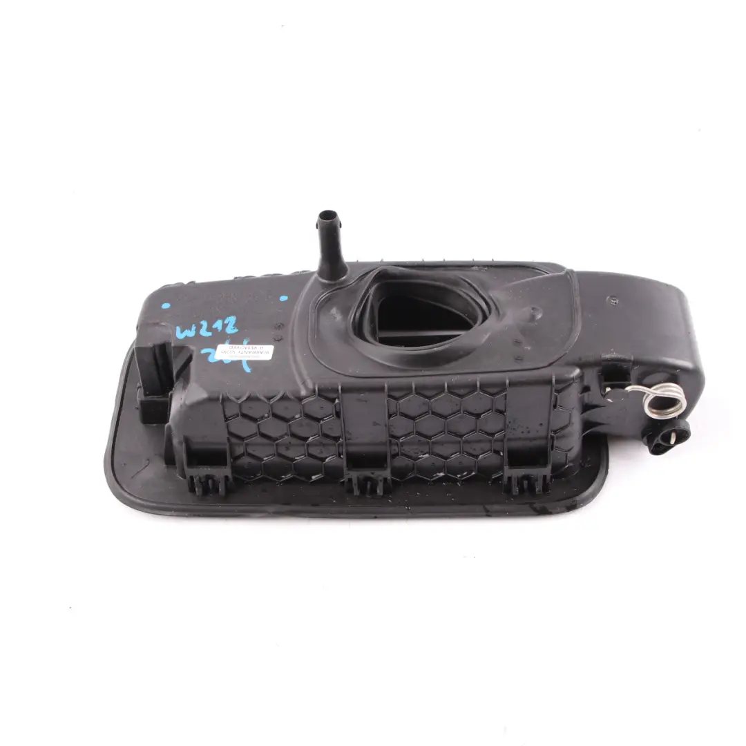 Filler Pot Flap Cover Carrier Cap Trim to Mercedes W212 Fuel with Part number A2126303800 Mercedes W212 Fuel Filler Pot Flap Cover Carrier Cap Trim - SKU A2126303800 - Part number A2126303800