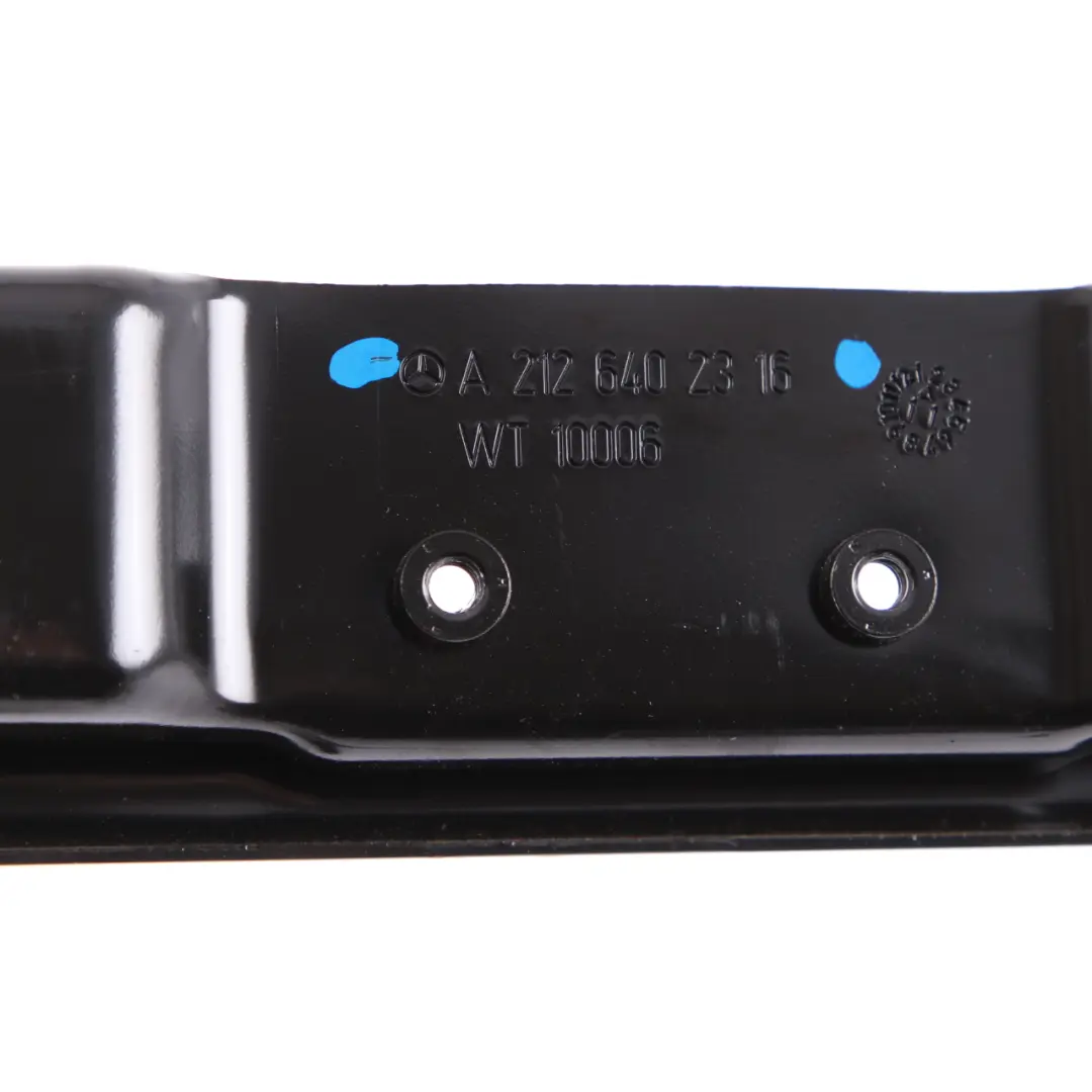 Bumper Carrier Reinforcement Bracket Holder to Mercedes S212 Rear with Part number A2126402316 Mercedes S212 Rear Bumper Carrier Reinforcement Bracket Holder - SKU A2126402316 - Part number A2126402316