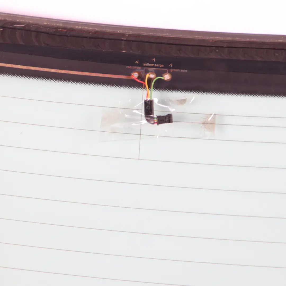 Window Mercedes W212 Saloon Tailgate Green Glass Glazing AS2 to Rear with Part number A2126700200 Rear Window Mercedes W212 Saloon Tailgate Green Glass Glazing AS2 - SKU A2126700200 - Part number A2126700200