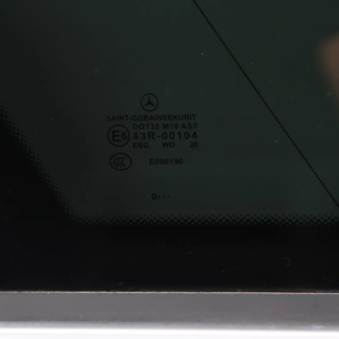  Quarter Side Window Mercedes S212 Rear Left N/S Side Glazing Tinted Glass AS3 - SKU A2126701512 - Part number A2126701512