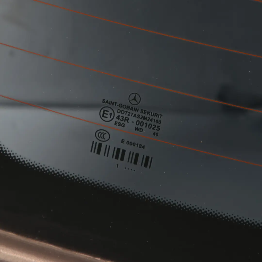 Mercedes W212 Szyba Klapy Bagażnika Tył AS2 Folia - SKU A2126701580 - Numer Części A2126701580