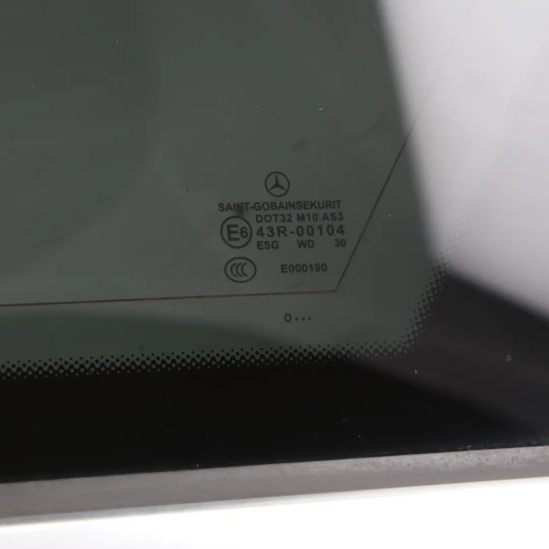  Quarter Side Window Mercedes S212 Rear Right O/S Side Glazing Tinted Glass AS3 - SKU A2126701612 - Part number A2126701612