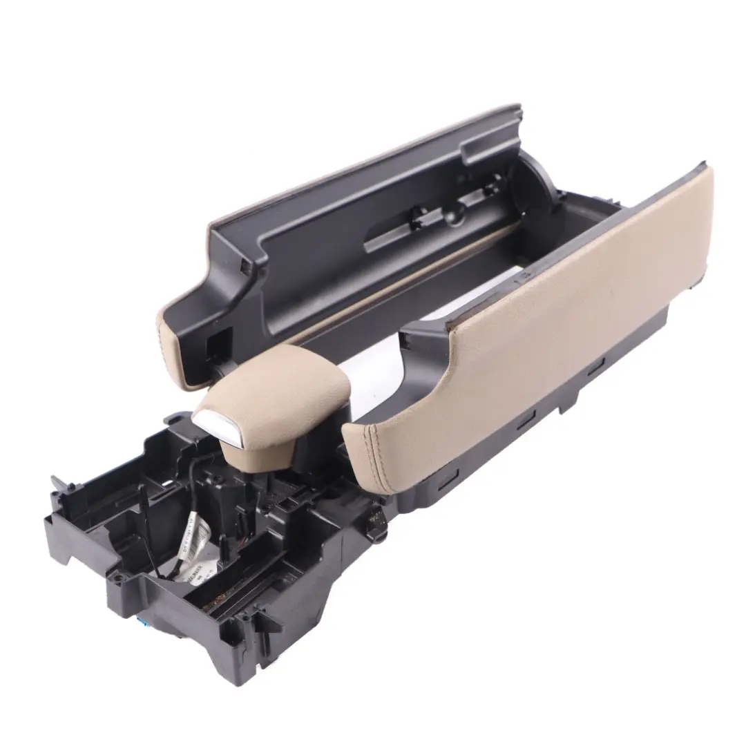 Mercedes W212 Centre Console Armrest Storage Compartment Tray Beige - SKU A2126800039-3 - Part number A2126800039