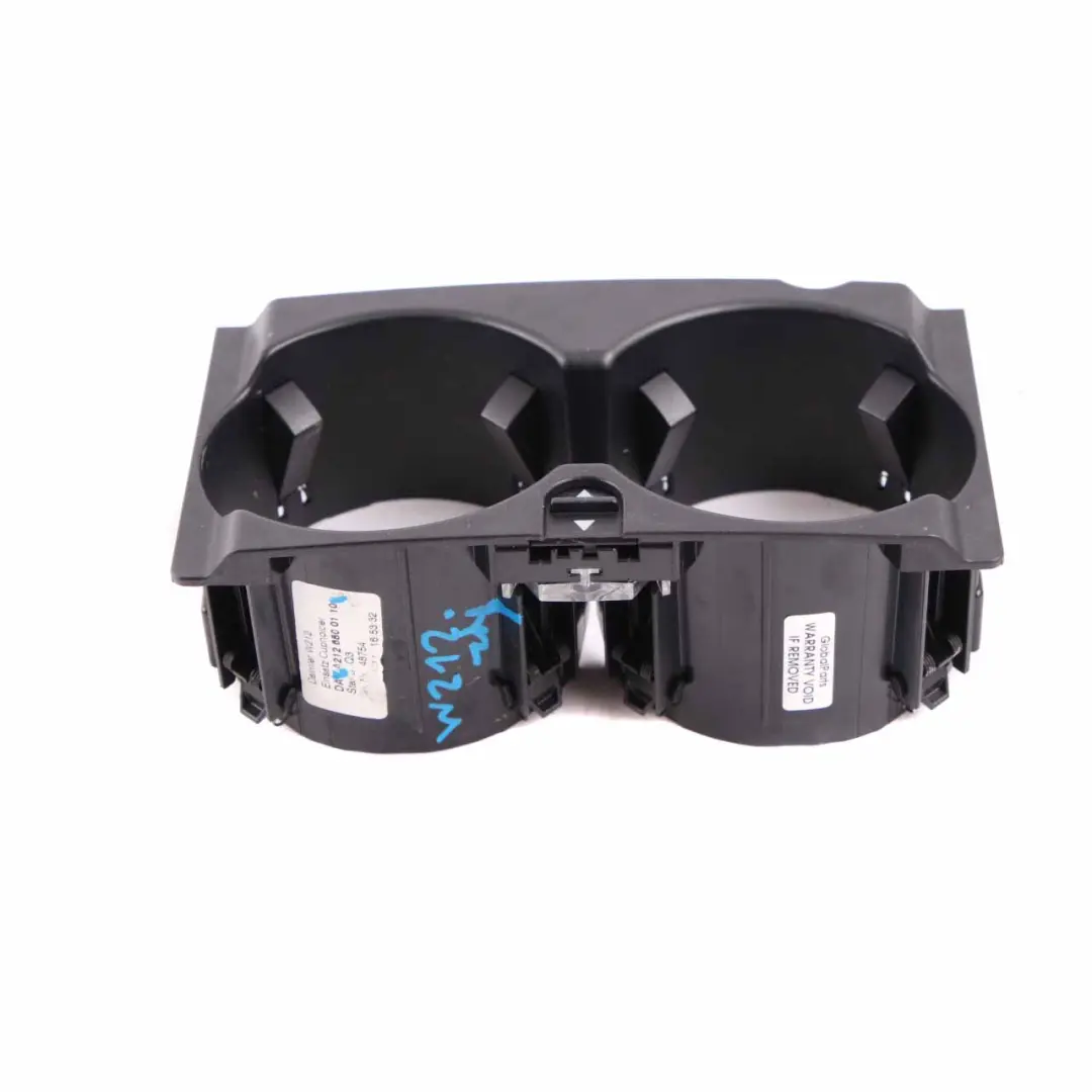 Mercedes W212 Console Centrale Porte-Gobelet Avant Noir - SKU A2126800110 - Numéro de pièce A2126800110