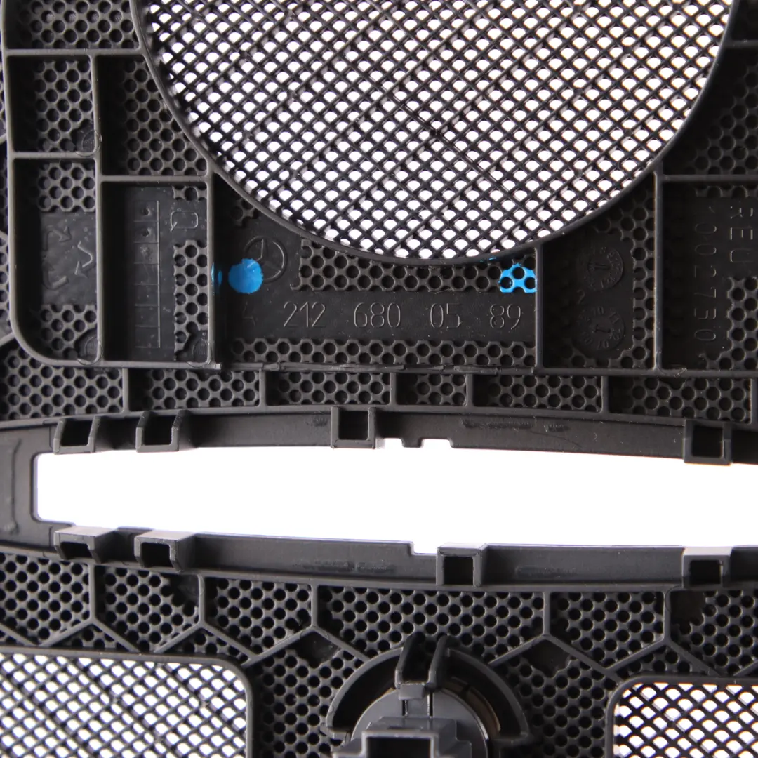 Dashboard Speaker Cover Mercedes W212 Trim Panel Grille Front to with Part number A2126800589 Dashboard Speaker Cover Mercedes W212 Trim Panel Grille Front - SKU A2126800589 - Part number A2126800589