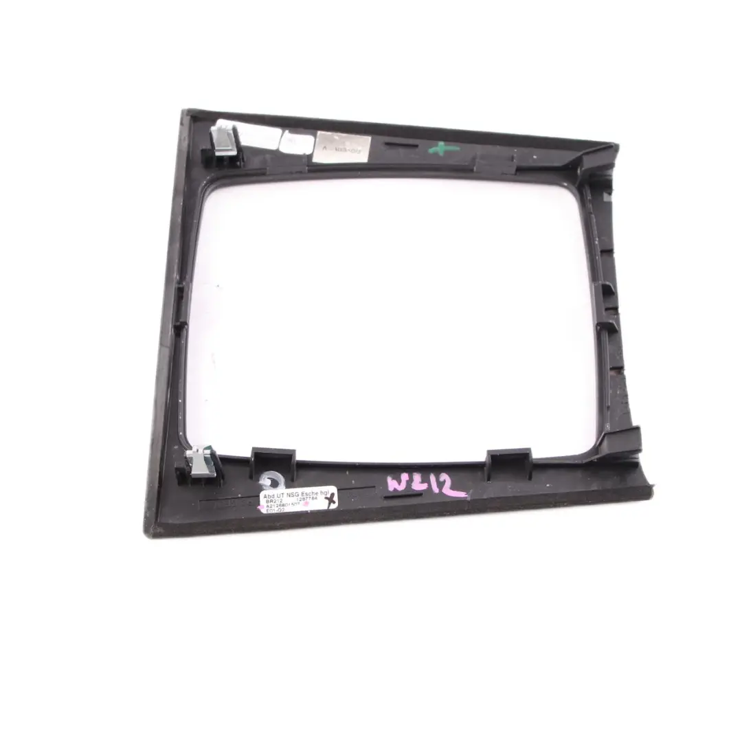 Selector Cover Mercedes W212 Trim Panel High-Gloss Automatic to Gear with Part number A2126801507 Gear Selector Cover Mercedes W212 Trim Panel High-Gloss Automatic - SKU A2126801507 - Part number A2126801507