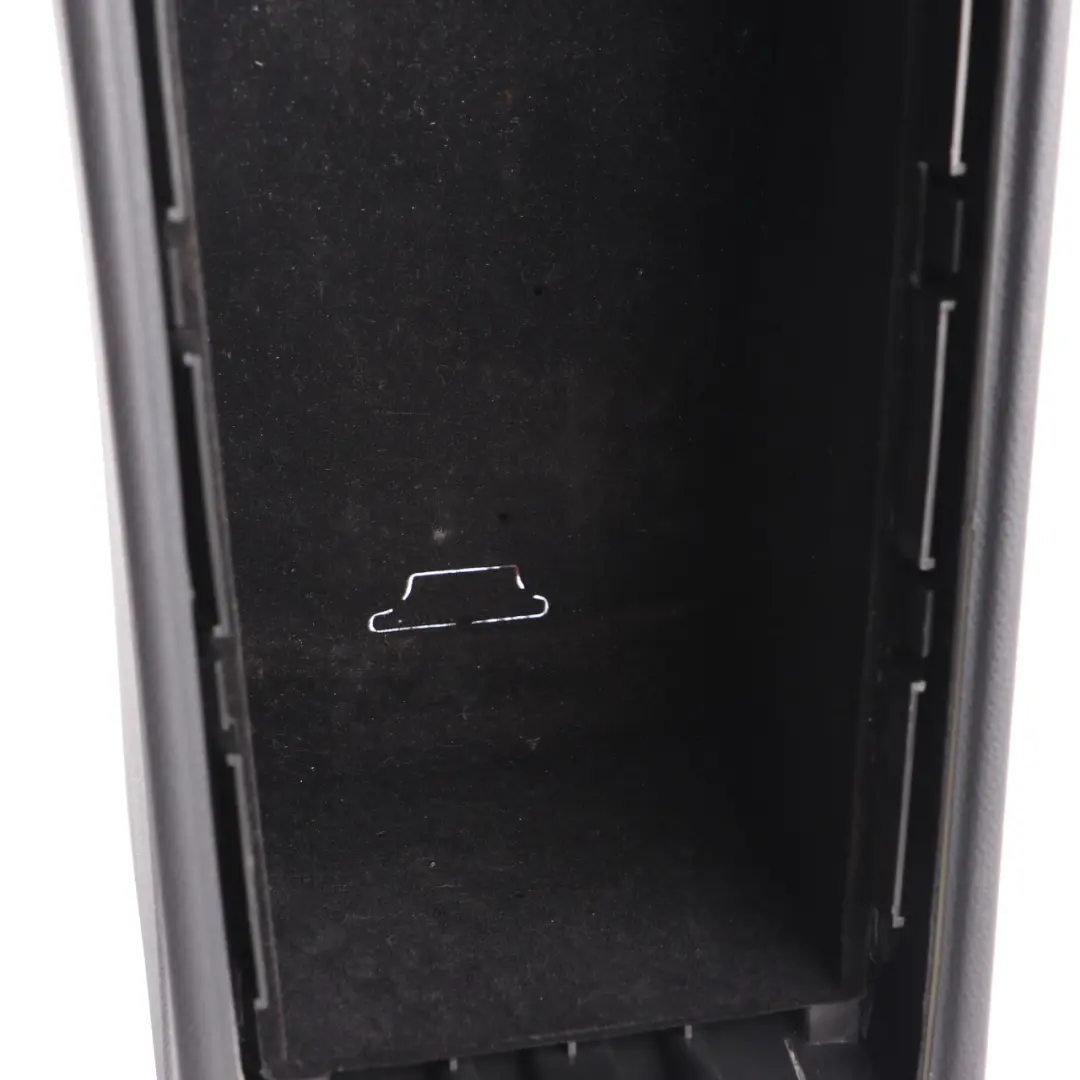 Mercedes W212 Centre Console Housing Mount Bracket Cover Black - SKU A2126802250 - Part number A2126802250