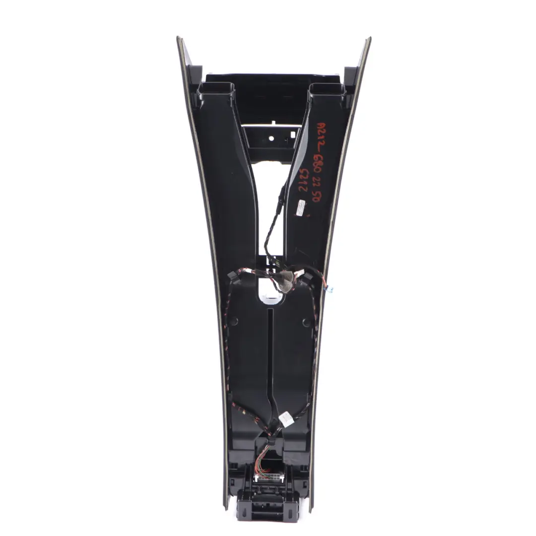 Centre Console Housing Mount Bracket Cover Black to Mercedes W212 with Part number A2126802250 Mercedes W212 Centre Console Housing Mount Bracket Cover Black - SKU A2126802250 - Part number A2126802250