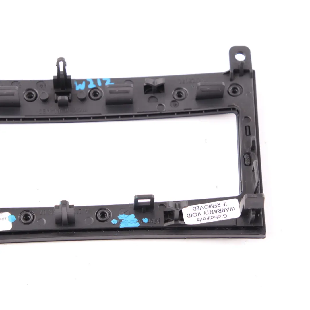 Mercedes W212 Climate Control Unit Surround Trim Cover - SKU A2126802407 - Part number A2126802407