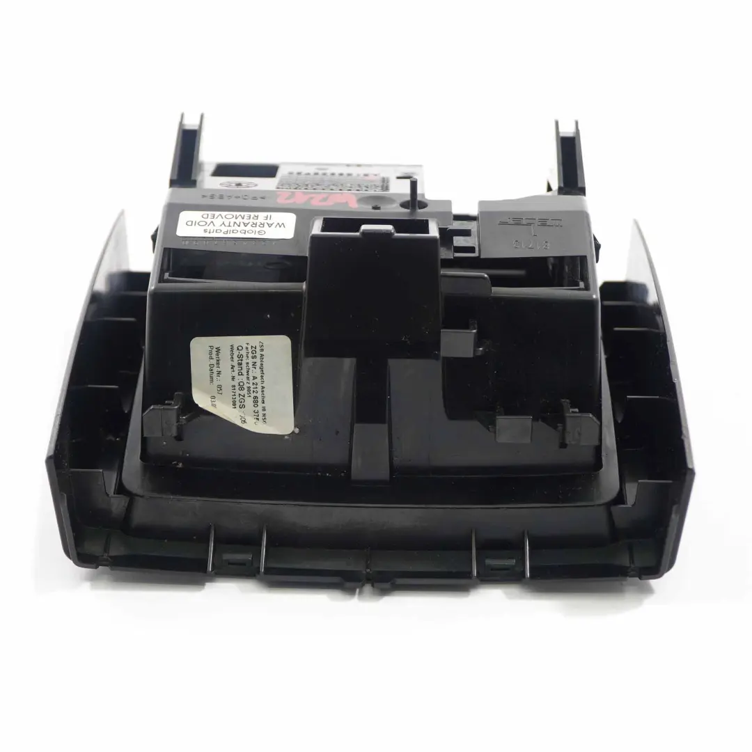 Mercedes W212 Mittelkonsole Aschenbecher Hinten Einsatz Steckdose - SKU A2126803750 - Teilenummer A2126803750