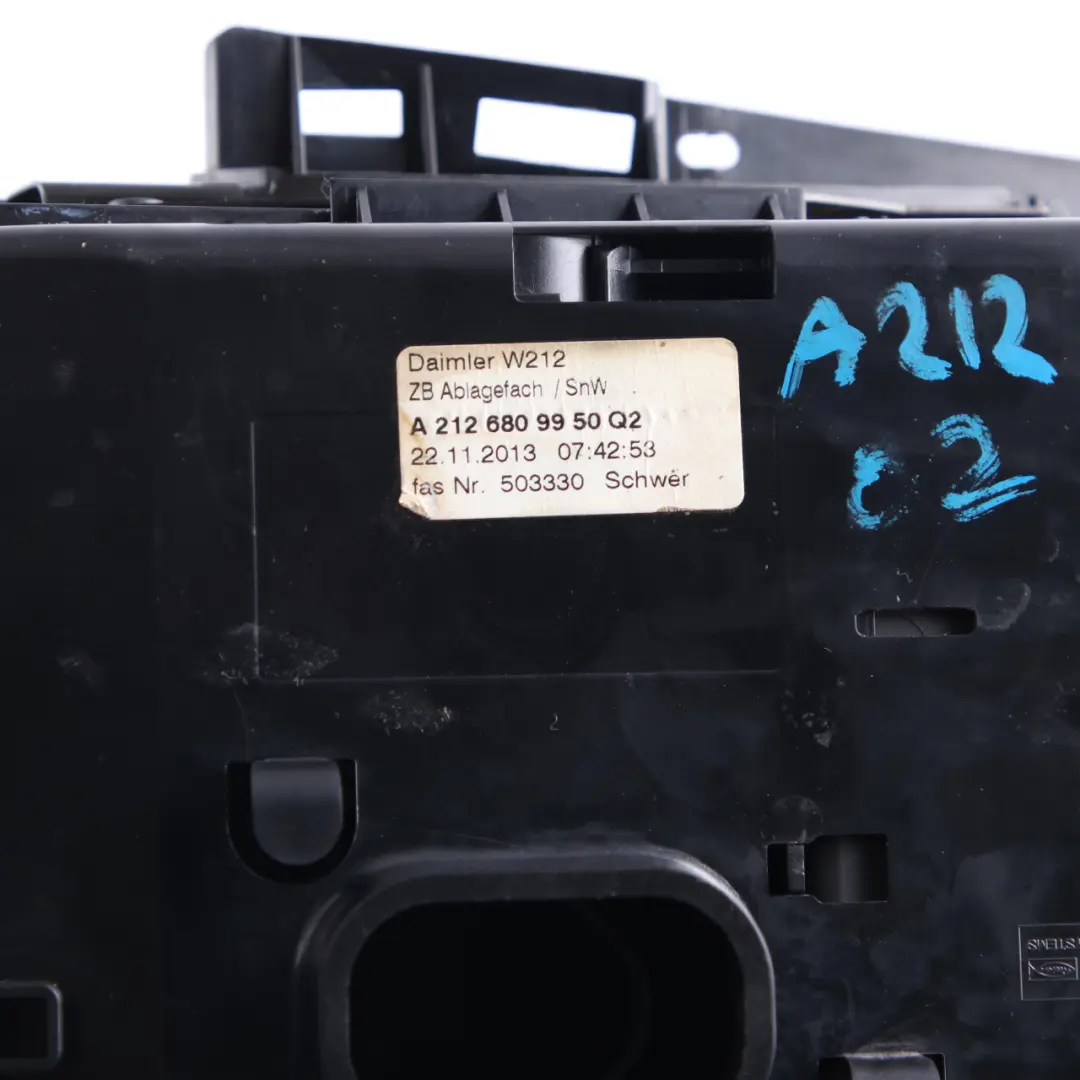 Centre Console Ashtray Ash Storage Trim Cover Wood to Mercedes W212 with Part number A2126803802 Mercedes W212 Centre Console Ashtray Ash Storage Trim Cover Wood - SKU A2126803802 - Part number A2126803802