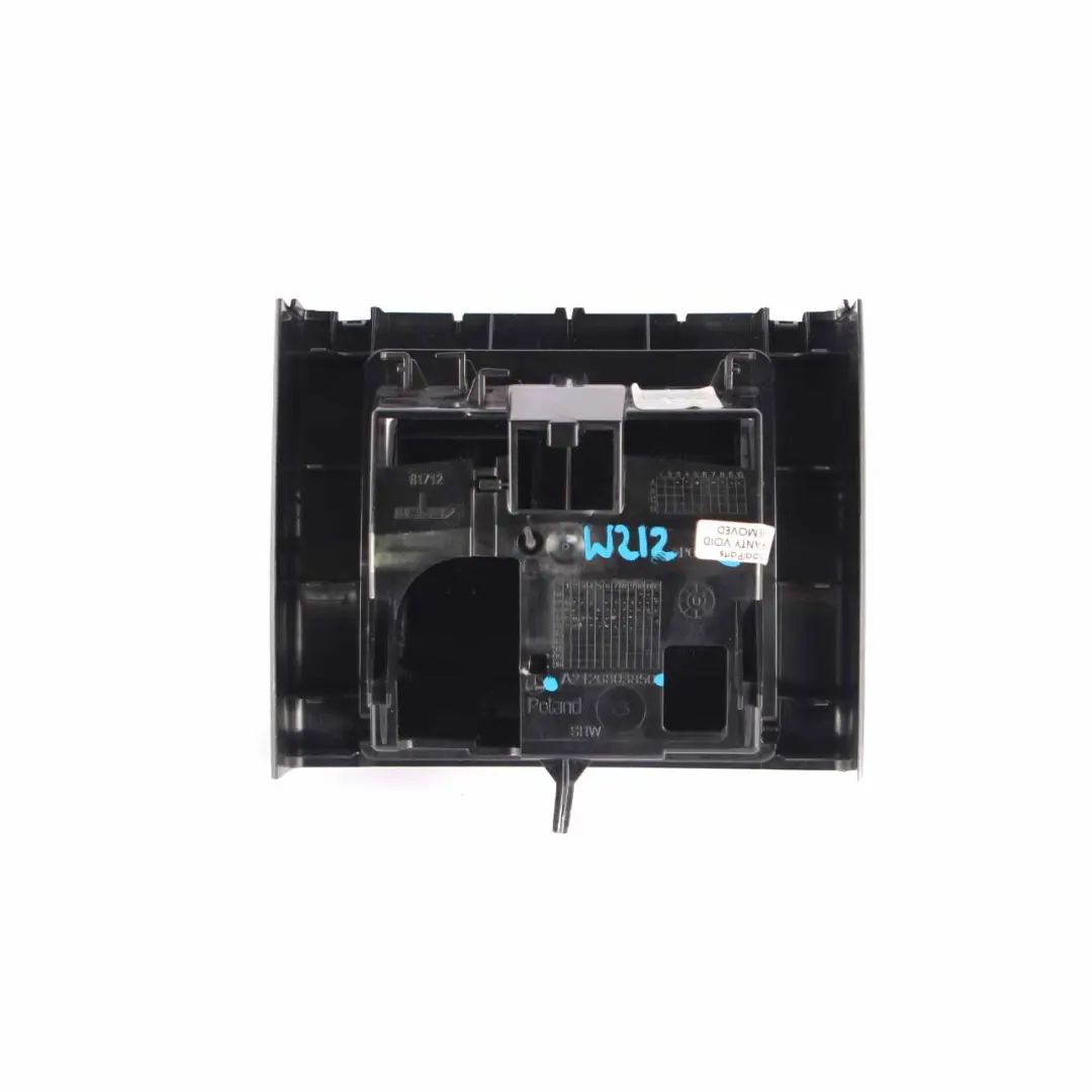 Mercedes W212 Console Centrale Cendrier Arrière Prise Cendrier - SKU A2126803850 - Numéro de pièce A2126803850