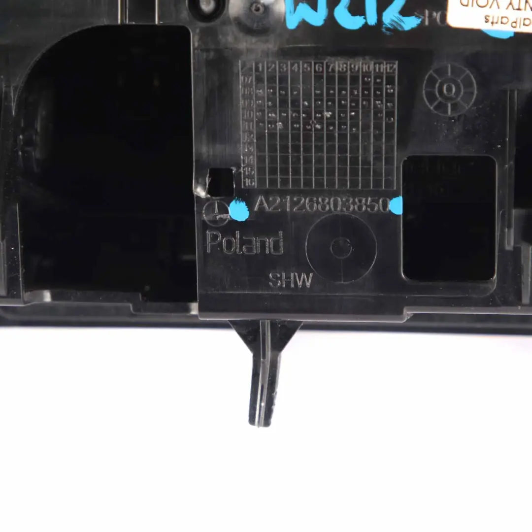 Mercedes W212 Centre Console Ashtray Rear Insert Ash Tray Socket - SKU A2126803850 - Part number A2126803850