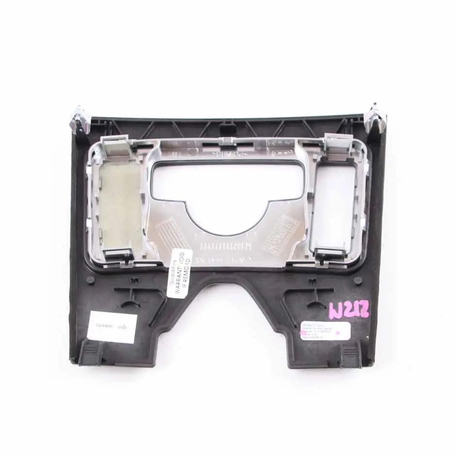 Mercedes W212 Center Console Switch Sat Nav Control Trim Cover Alu - SKU A2126806207 - Part number A2126806207