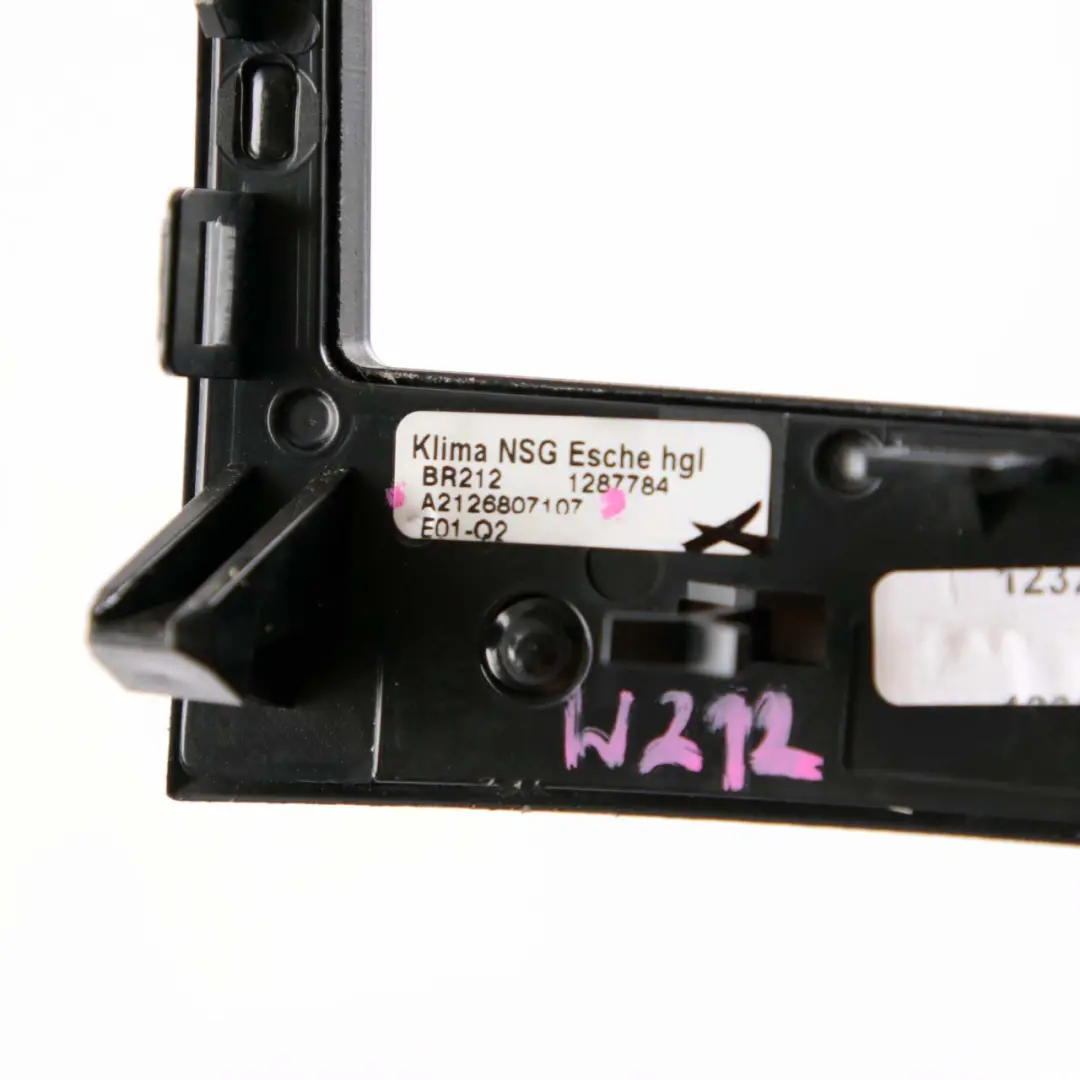  Embellecedor Salpicadero Mercedes W212 Interior Brillo Avantgarde - SKU A2126807107 - Número de pieza A2126807107