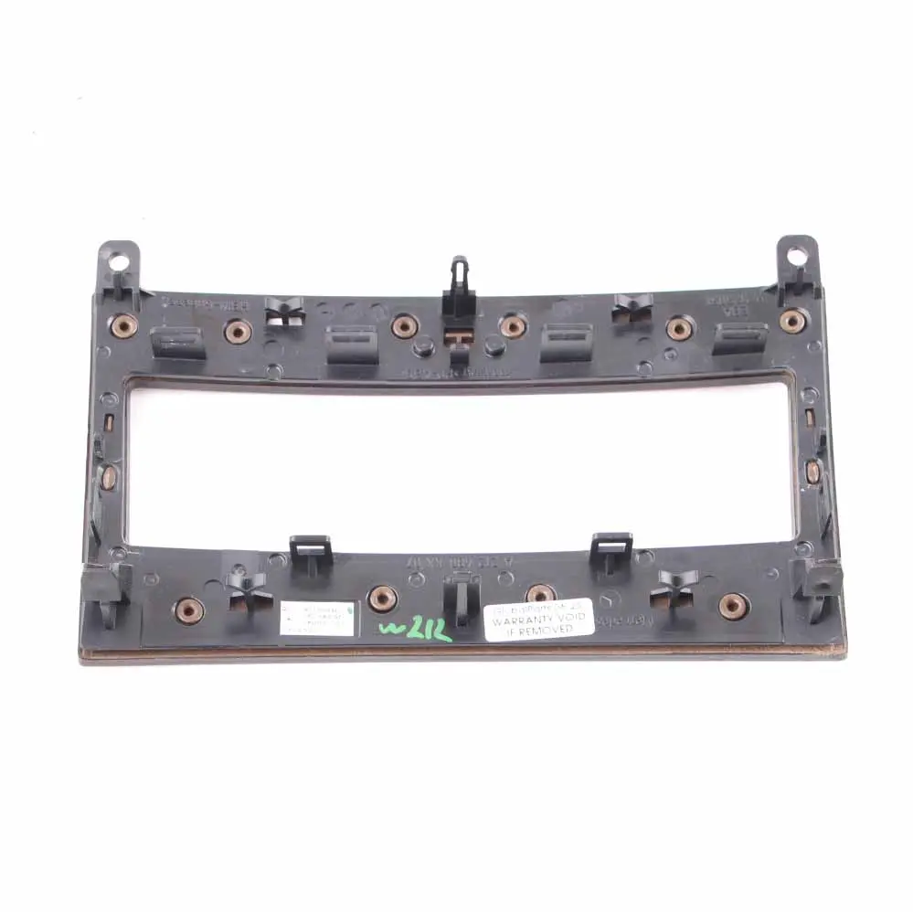 Dashboard Climate Control Trim Cover Surround Black to Mercedes W212 with Part number A2126809407 Mercedes W212 Dashboard Climate Control Trim Cover Surround Black - SKU A2126809407 - Part number A2126809407