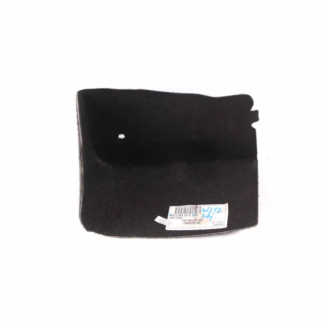 Mercedes W212 Battery Cover Rear Trim Panel Interior - SKU A2126840518 - Part number A2126840518