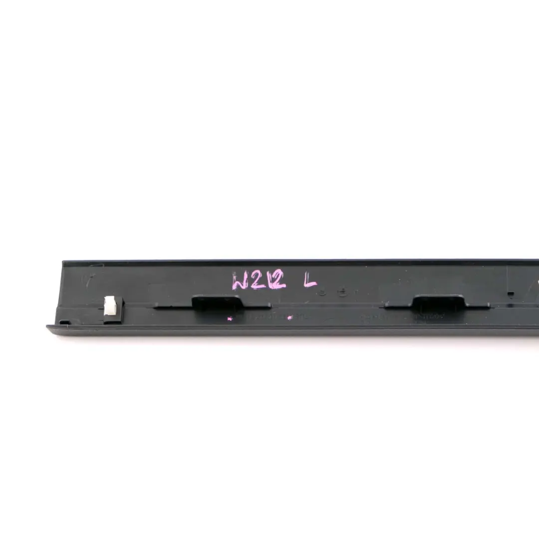 Mercedes W212 Door Sill Trim Rail Interior Cover Front Left N/S - SKU A2126860136 - Part number A2126860136