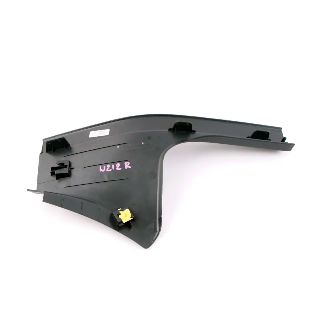  Embellecedor Umbral Puerta Mercedes W212 Tapa Panel Derecho Negro - SKU A2126860636 - Número de pieza A2126860636