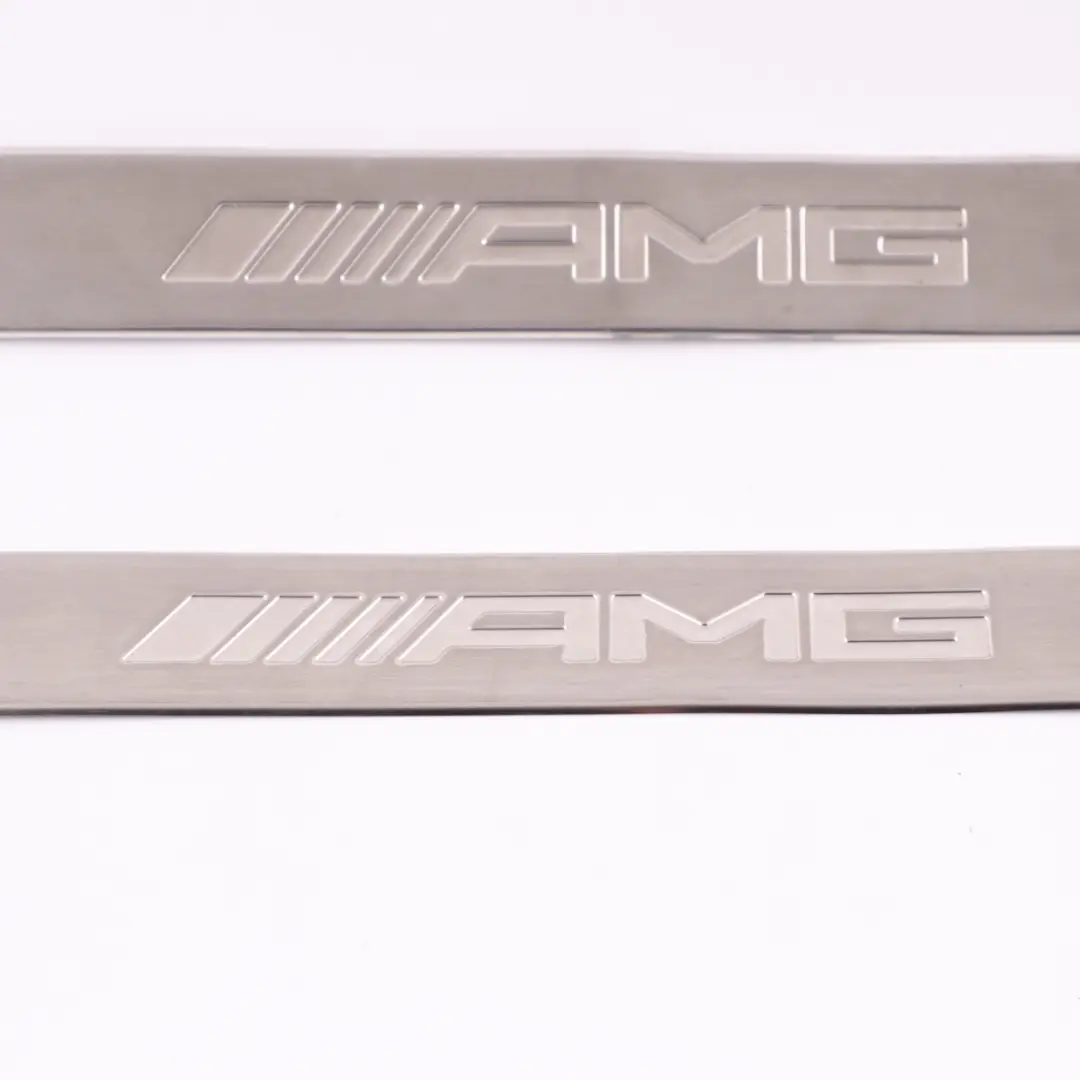 Door Sill Step Plate Entrance Cover Trim Set to Mercedes W212 AMG with Part number A2126862936 Mercedes W212 AMG Door Sill Step Plate Entrance Cover Trim Set - SKU A2126862936-1 - Part number A2126862936