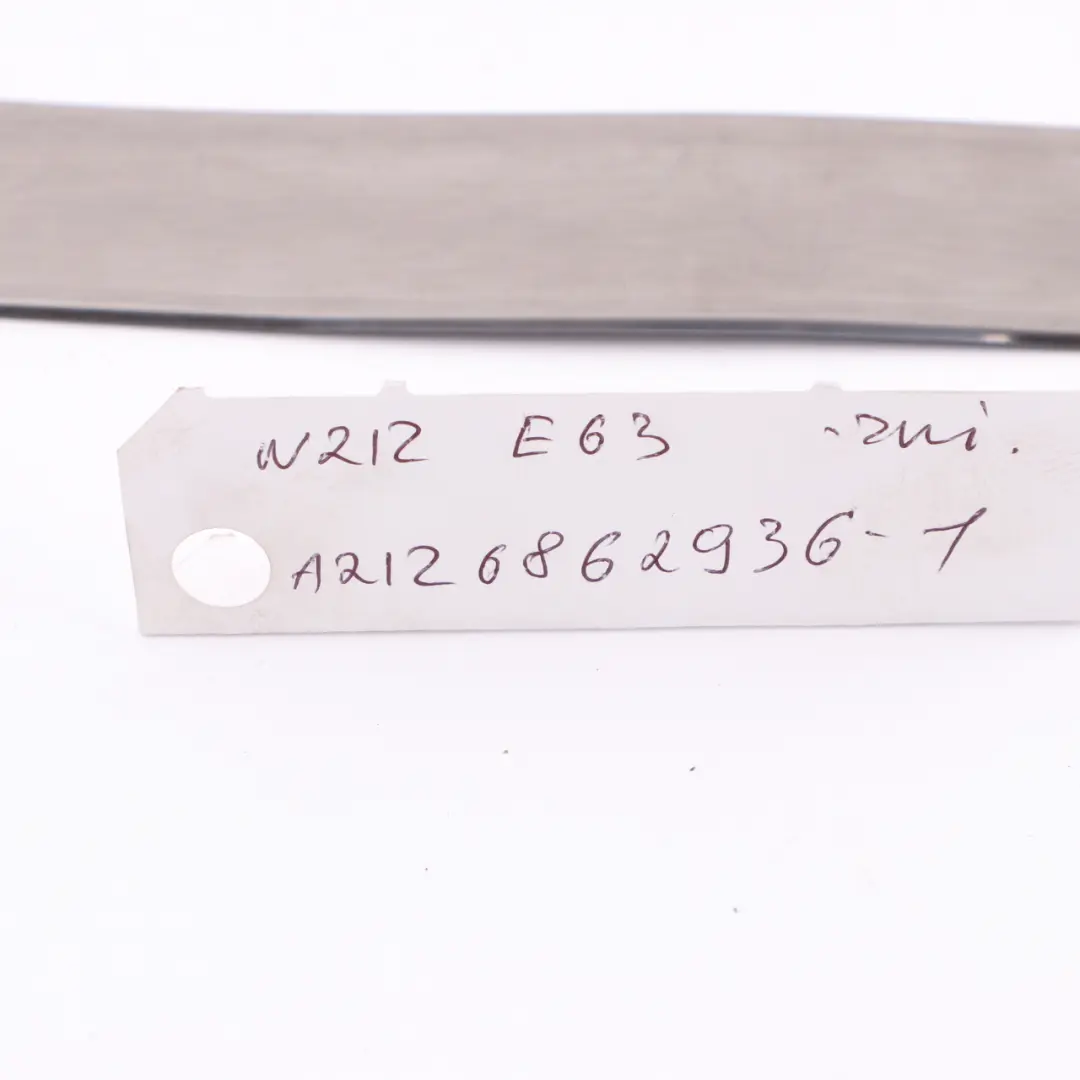 Door Sill Step Plate Entrance Cover Trim Set to Mercedes W212 AMG with Part number A2126862936 Mercedes W212 AMG Door Sill Step Plate Entrance Cover Trim Set - SKU A2126862936-1 - Part number A2126862936