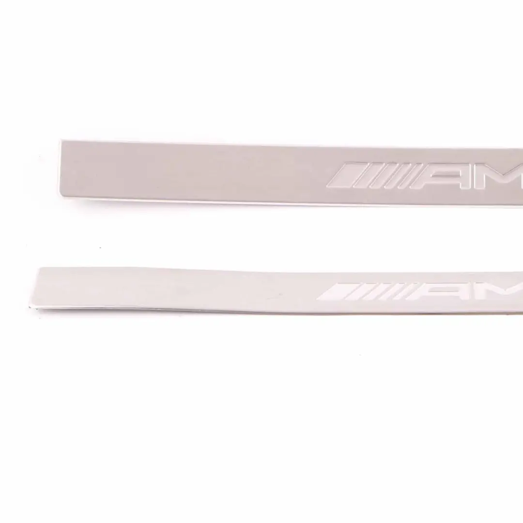 Front Door Sill Step Plate Entrance Cover Trim Set to Mercedes W212 AMG with Part number A2126862936 Mercedes W212 AMG Front Door Sill Step Plate Entrance Cover Trim Set - SKU A2126862936 - Part number A2126862936