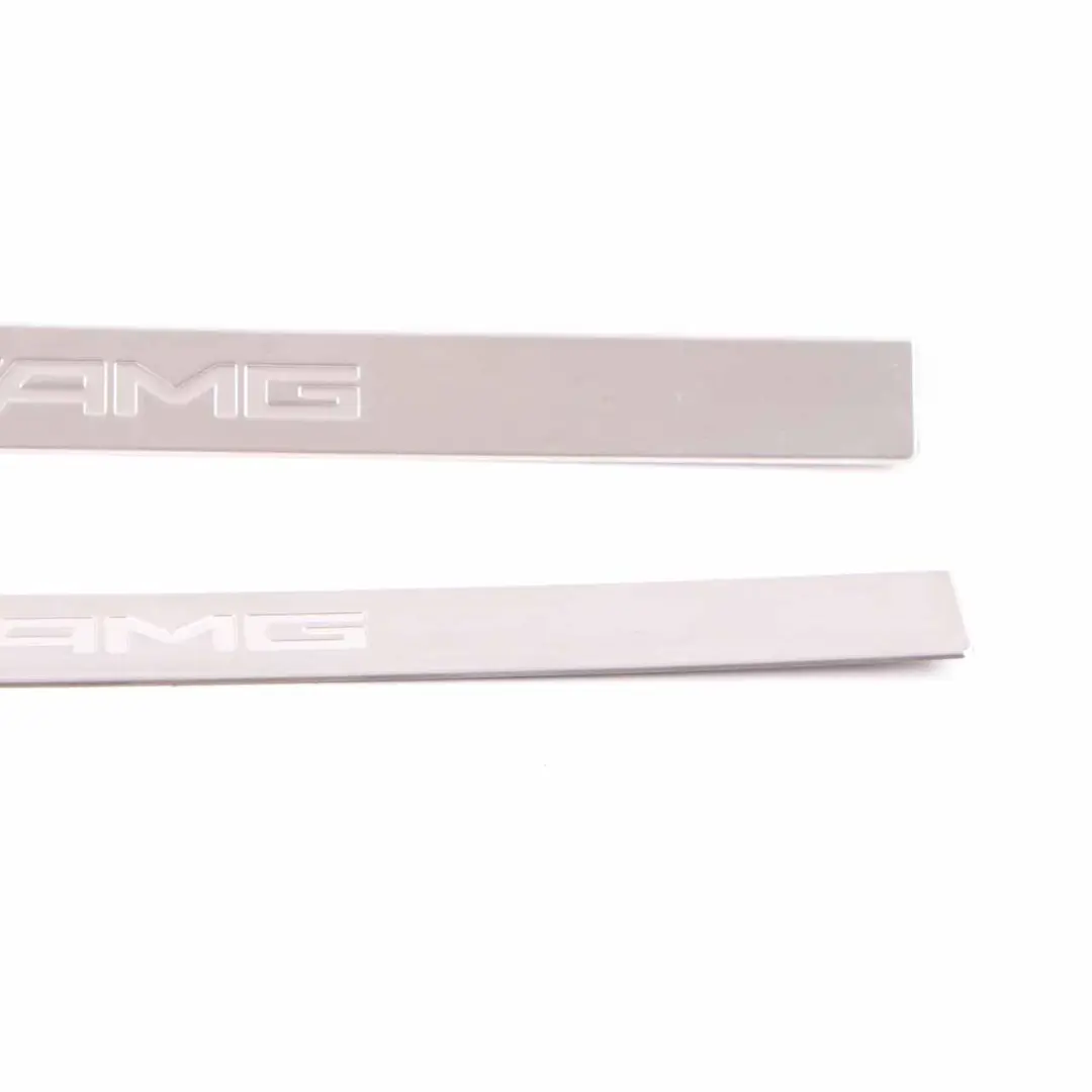 Mercedes W212 AMG Front Door Sill Step Plate Entrance Cover Trim Set - SKU A2126862936 - Part number A2126862936