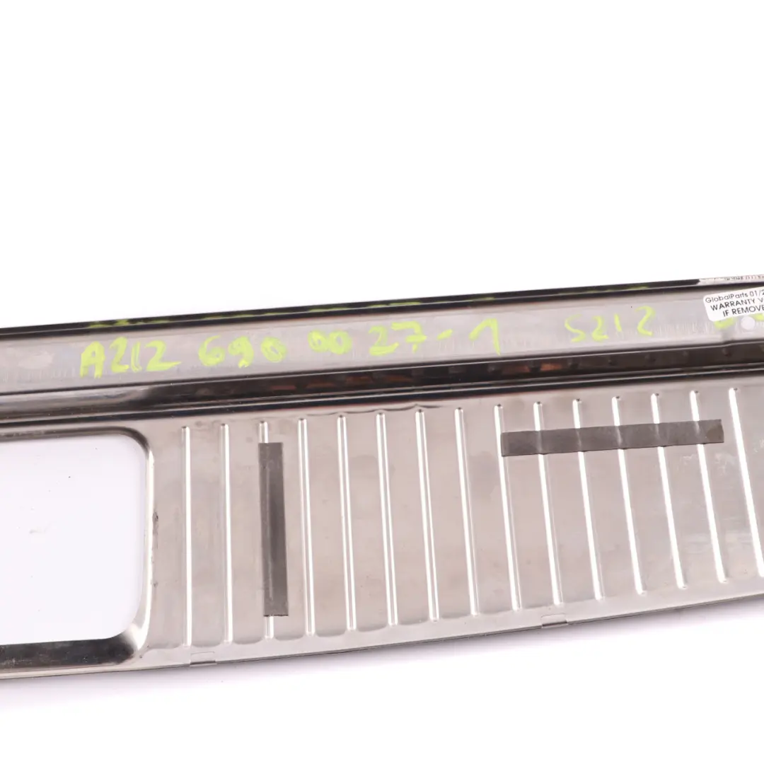 Loading Trim Trunk Edge Cover Tailgate Boot Protection to Mercedes S212 with Part number A2126900027 Mercedes S212 Loading Trim Trunk Edge Cover Tailgate Boot Protection - SKU A2126900027-1 - Part number A2126900027