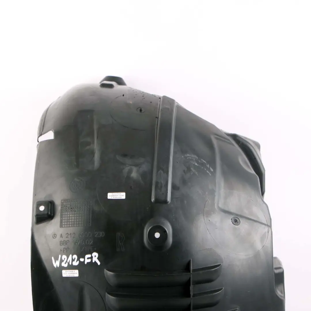  Abdeckung Radkasten Mercedes W212 Vorne Rechts Liner Gehäuse Trim Front Section - SKU A2126900230 - Teilenummer A2126900230