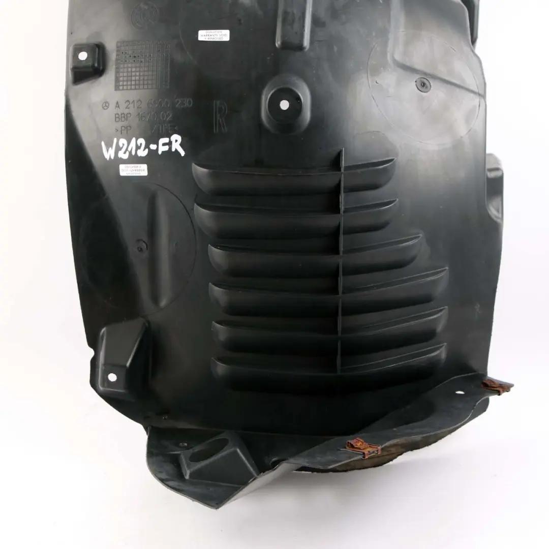  Tapa Arco Rueda Mercedes W212 Delantero Derecho Recubrimiento Sección Delantera - SKU A2126900230 - Número de pieza A2126900230