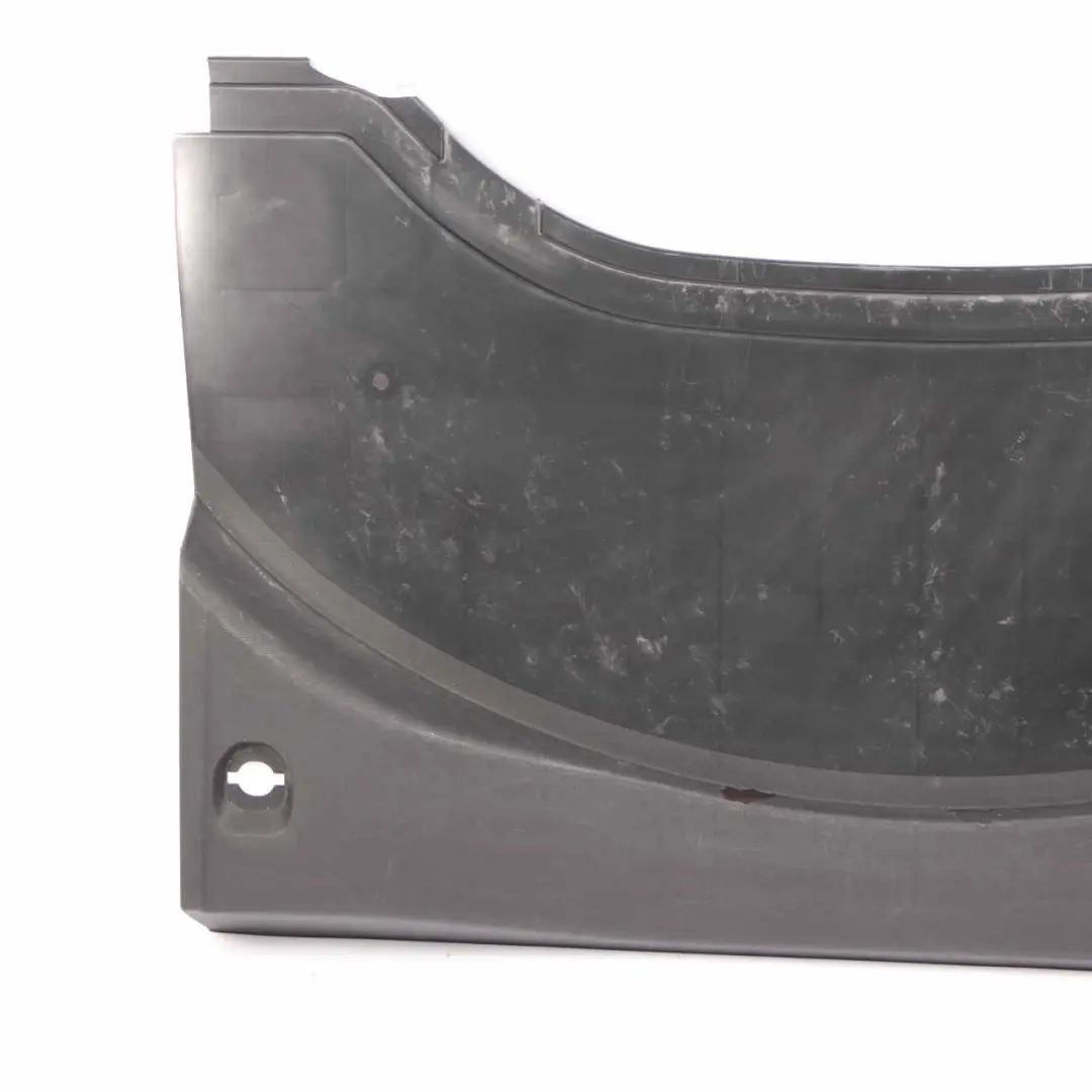 Mercedes W212 Boot Trunk Floor Front Covering Trim Panelling Black - SKU A2126900507 - Part number A2126900507