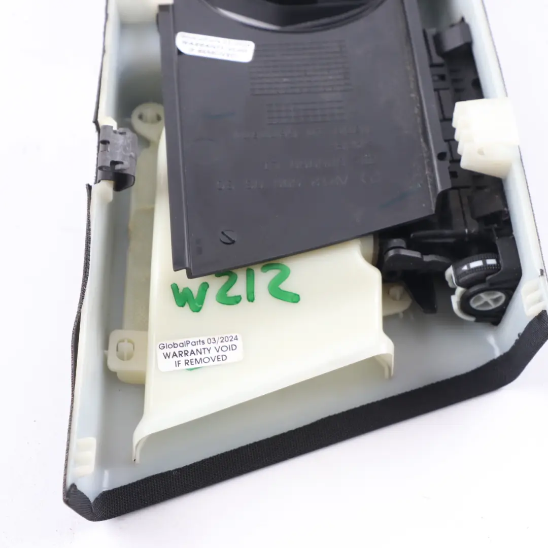 Mercedes W212 Pillar B Cover Top Left N/S Air Vent Panel Black - SKU A2126900525 - Part number A2126900525