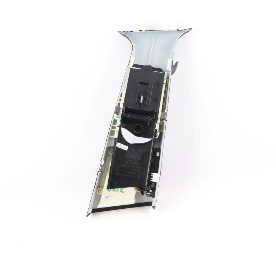 Mercedes W212 Pillar B Cover Top Left N/S Air Vent Panel Black - SKU A2126900525 - Part number A2126900525