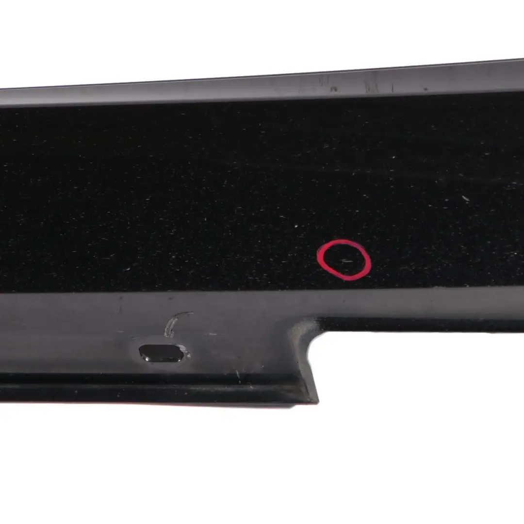 Side Skirt Door Sill Cover Left N/S Obsidian Black - 197 to Mercedes W212 with Part number A2126900780 Mercedes W212 Side Skirt Door Sill Cover Left N/S Obsidian Black - 197 - SKU A2126900780-OB - Part number A2126900780