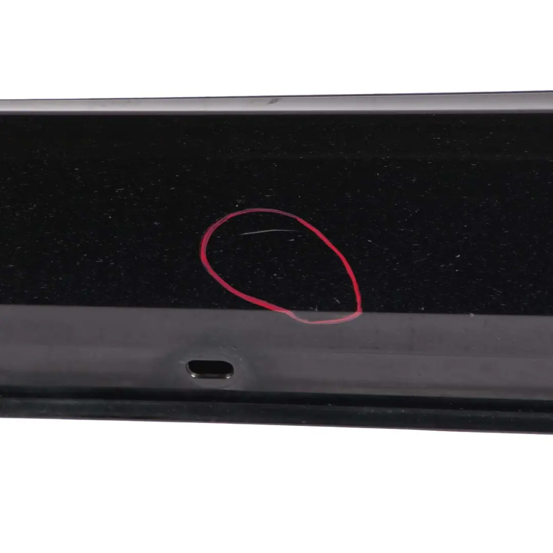 Side Skirt Door Sill Cover Left N/S Obsidian Black - 197 to Mercedes W212 with Part number A2126900780 Mercedes W212 Side Skirt Door Sill Cover Left N/S Obsidian Black - 197 - SKU A2126900780-OB - Part number A2126900780