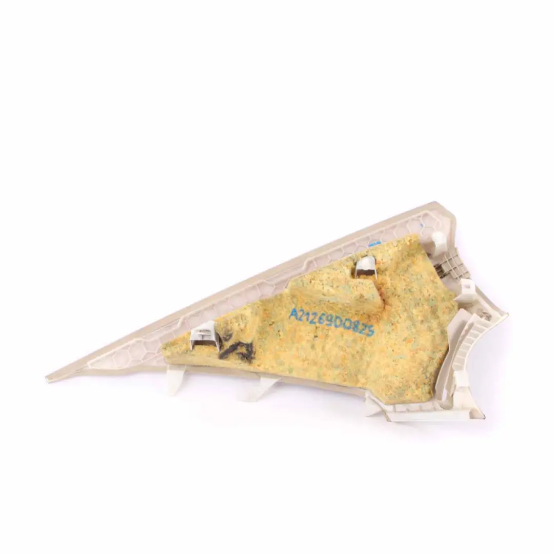 Trim Panel C Pillar Cover Rear Right O/S Beige to Mercedes W212 with Part number A2126900825 Mercedes W212 Trim Panel C Pillar Cover Rear Right O/S Beige - SKU A2126900825-1 - Part number A2126900825