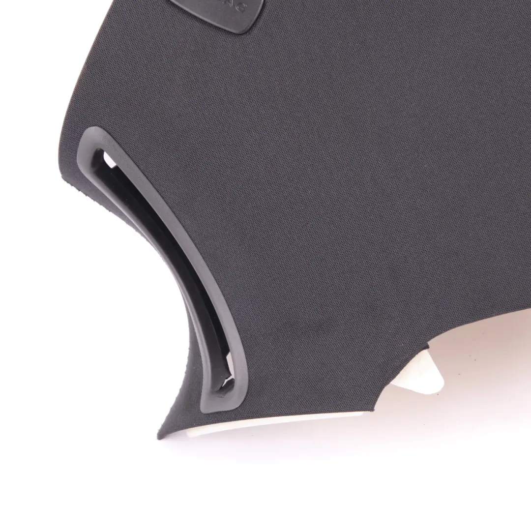 Trim Panel C Pillar Cover Rear Right O/S Black to Mercedes W212 with Part number A2126900825 Mercedes W212 Trim Panel C Pillar Cover Rear Right O/S Black - SKU A2126900825-2 - Part number A2126900825