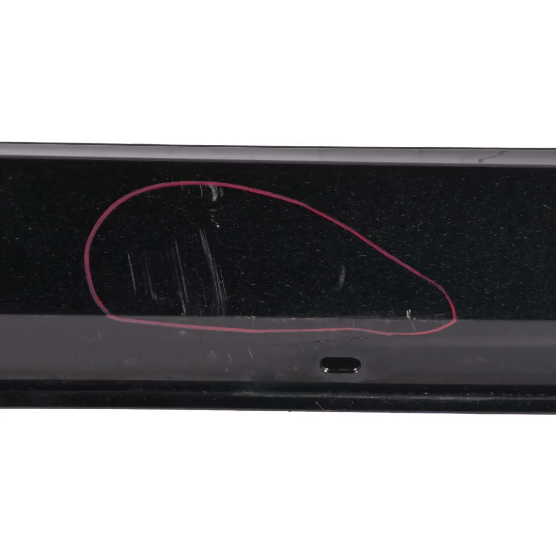 Side Skirt Door Sill Cover Right O/S Obsidian Black - 197 to Mercedes W212 with Part number A2126900880 Mercedes W212 Side Skirt Door Sill Cover Right O/S Obsidian Black - 197 - SKU A2126900880-OB - Part number A2126900880