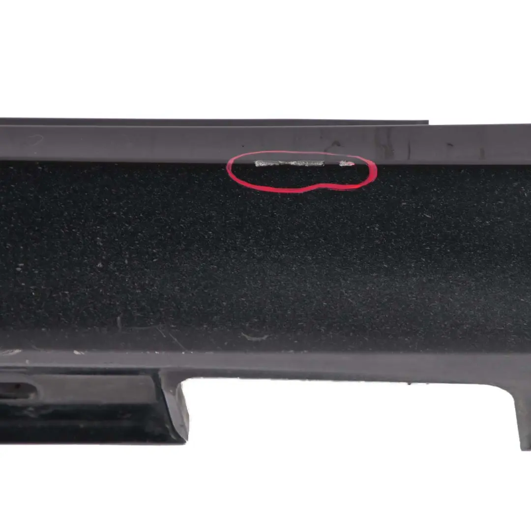 Side Skirt Door Sill Cover Right O/S Obsidian Black - 197 to Mercedes W212 with Part number A2126900880 Mercedes W212 Side Skirt Door Sill Cover Right O/S Obsidian Black - 197 - SKU A2126900880-OB - Part number A2126900880