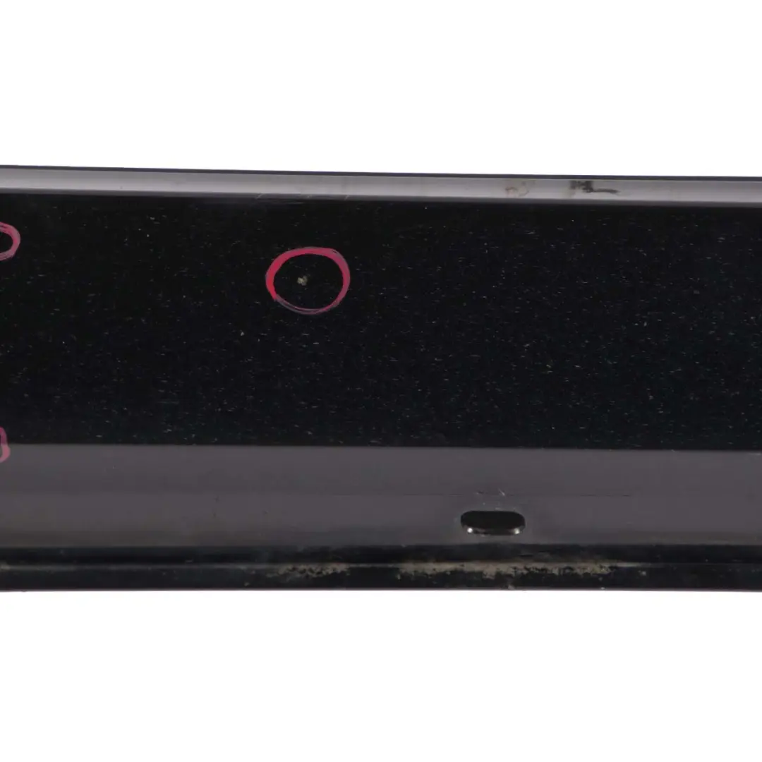 Side Skirt Door Sill Cover Right O/S Obsidian Black - 197 to Mercedes W212 with Part number A2126900880 Mercedes W212 Side Skirt Door Sill Cover Right O/S Obsidian Black - 197 - SKU A2126900880-OB - Part number A2126900880