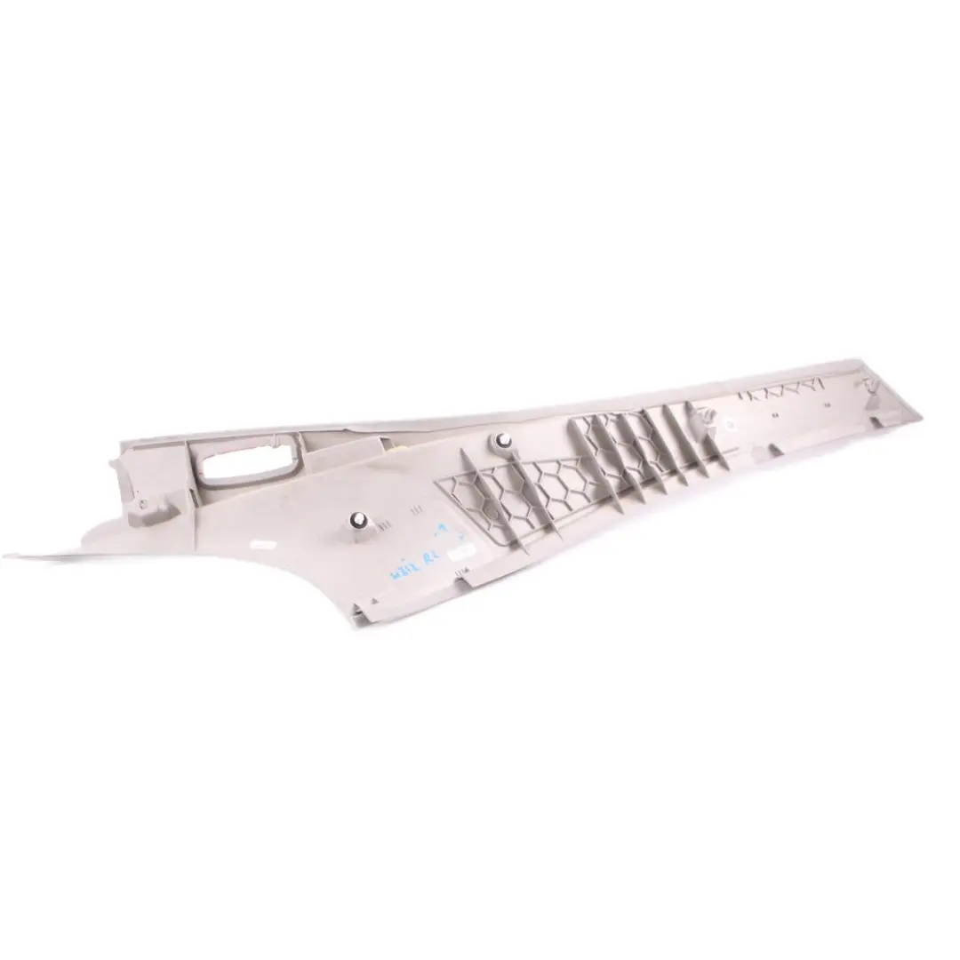 Mercedes W212 Trim D Pillar Rear Left N/S Upper Strip Cover Grey - SKU A2126900925-1 - Part number A2126900925