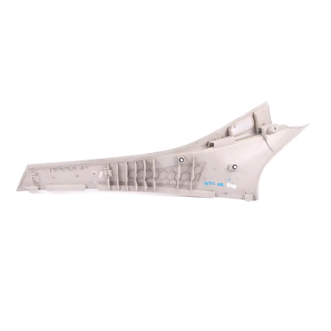 Mercedes W212 Trim D Pillar Rear Right O/S Upper Cover Panel Grey - SKU A2126901025-1 - Part number A2126901025