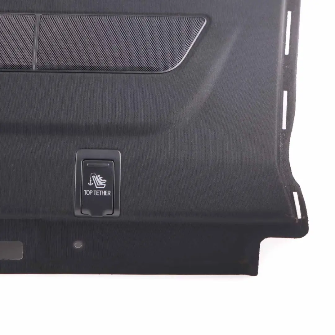 Mercedes W212 Parcel Shelf Rear Window Trim Panel Cover Black - SKU A2126901249 - Part number A2126901249