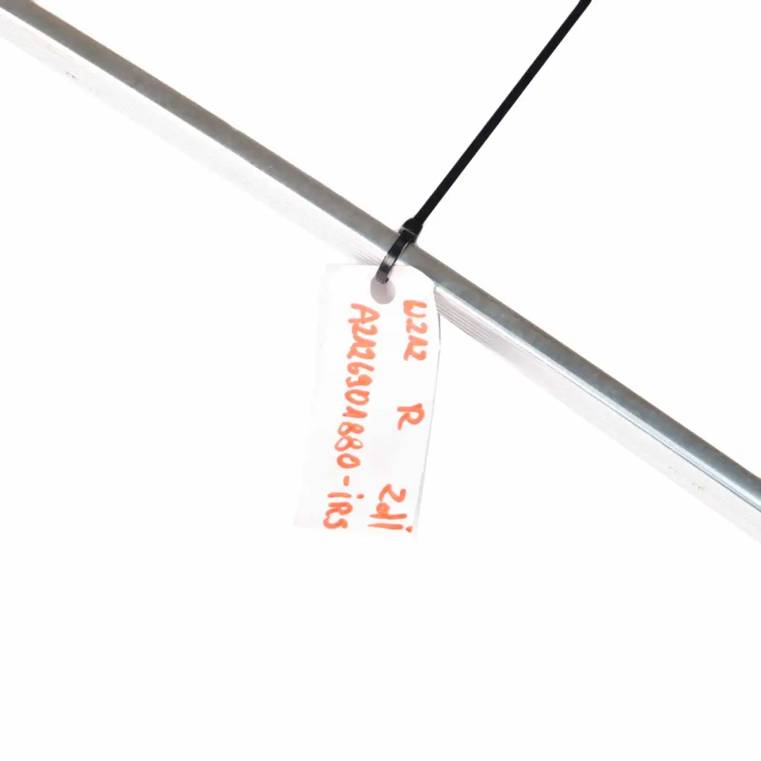 Window Strip Trim Roof Moulding Right O/S Chrome to Mercedes W212 with Part number A2126901880 Mercedes W212 Window Strip Trim Roof Moulding Right O/S Chrome - SKU A2126901880 - Part number A2126901880