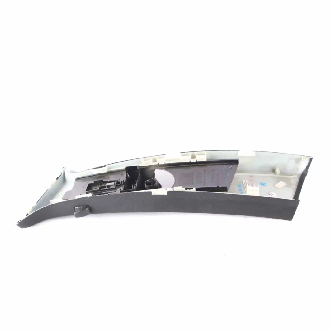 Trim Cover B Pillar Right O/S Panel Cloth Black to Mercedes W212 with Part number A2126902026 Mercedes W212 Trim Cover B Pillar Right O/S Panel Cloth Black - SKU A2126902026 - Part number A2126902026