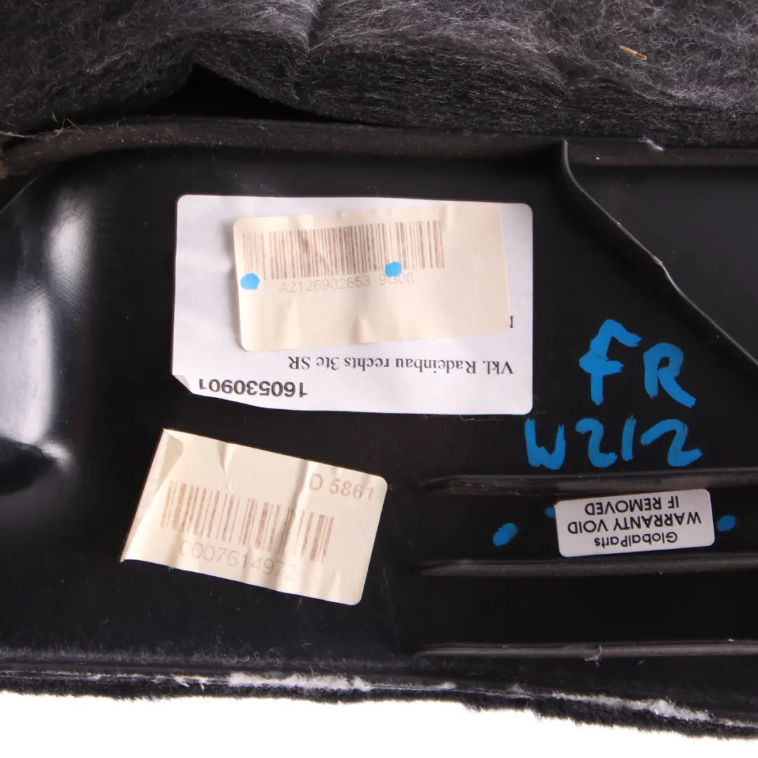 Mercedes S212 Trunk Carpet Trim Right O/S Boot Floor Luggage - SKU A2126902653 - Part number A2126902653