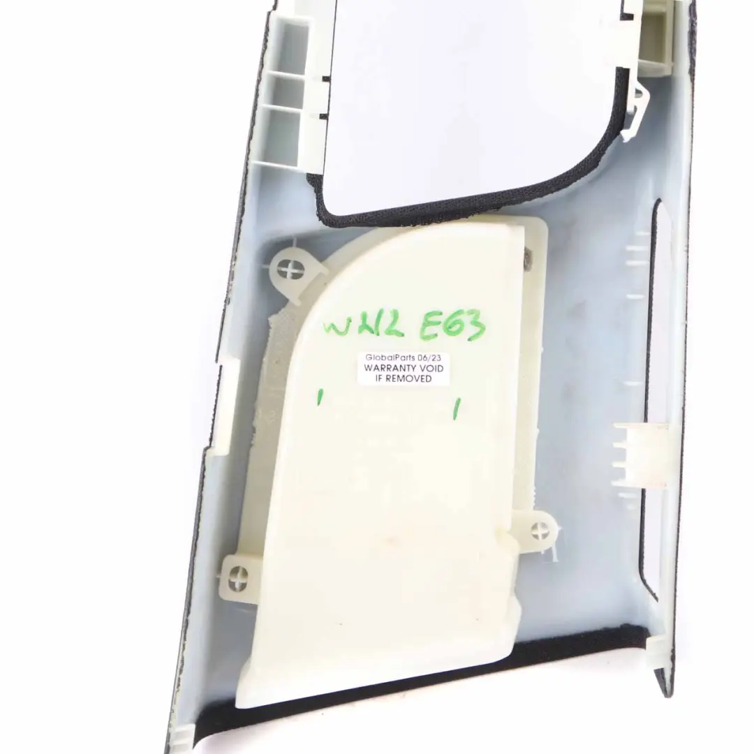 Mercedes W212 B-Pillar Cover Top Left N/S Column Interior Trim Black - SKU A2126902726 - Part number A2126902726